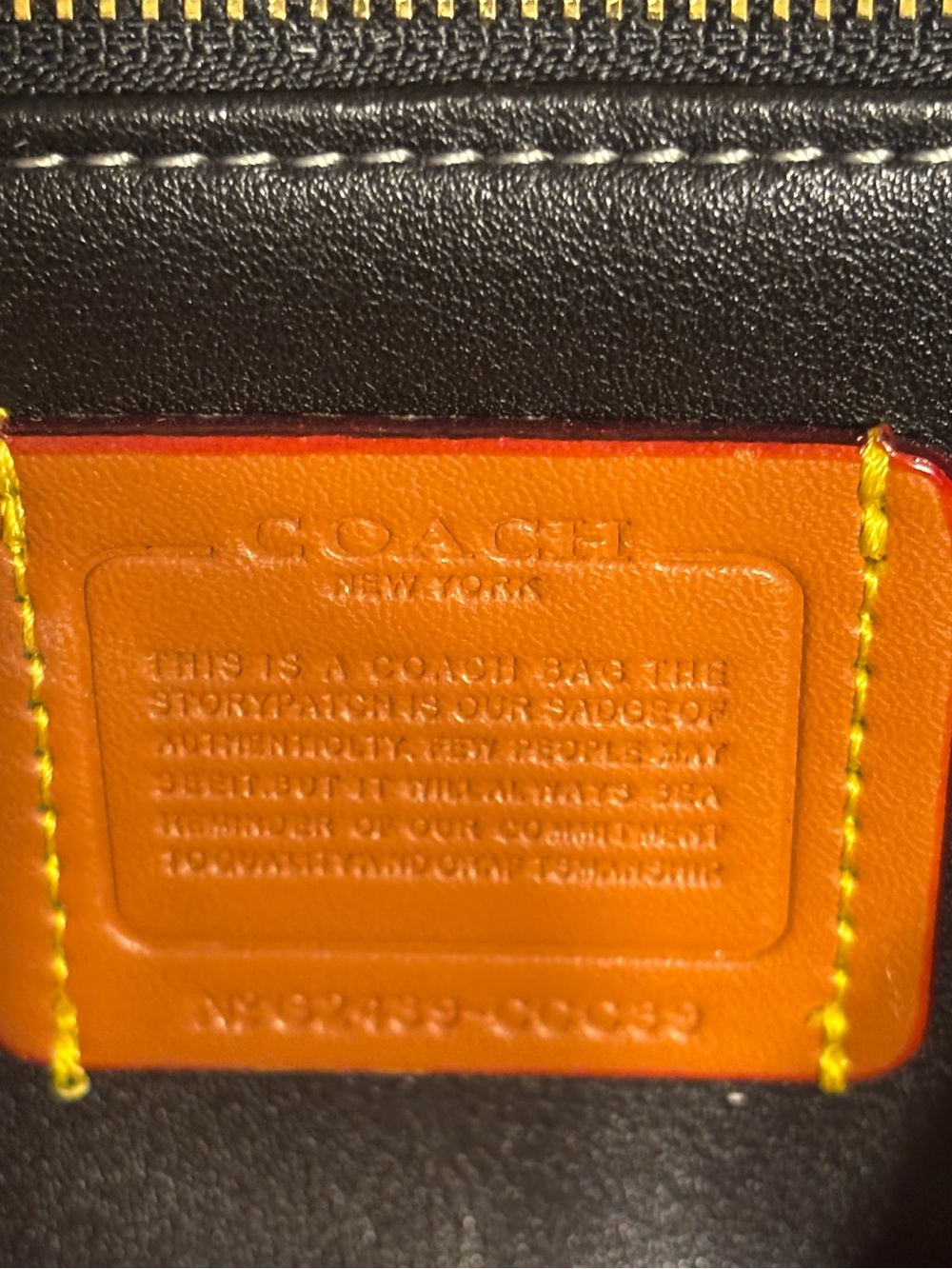 Coach Slouchy Rogue Black Leather Top-Handle Satchel retail $675 - Picture 11 of 12